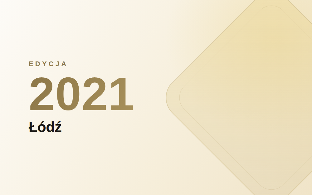 Edycja 2021 Łódź